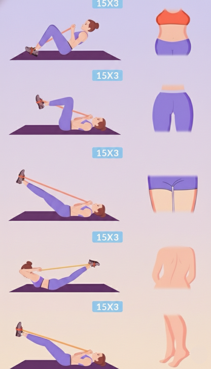 خطوة - حبل المقاومة للشد والتنحيف